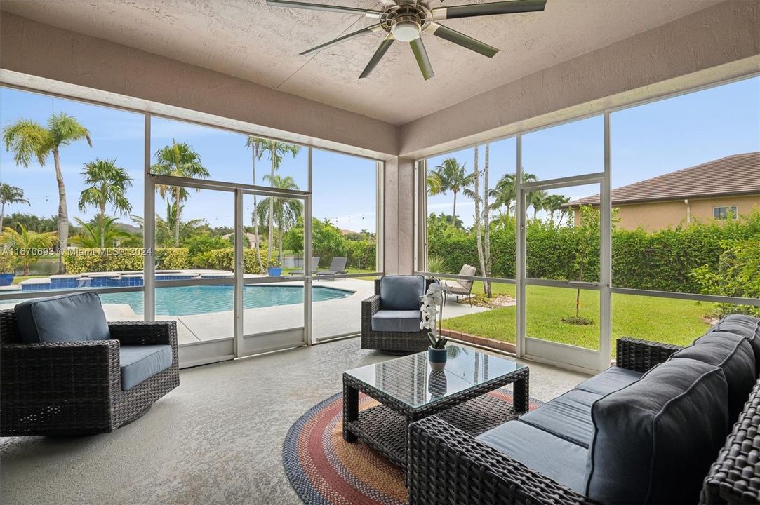 Covered Screened Patio