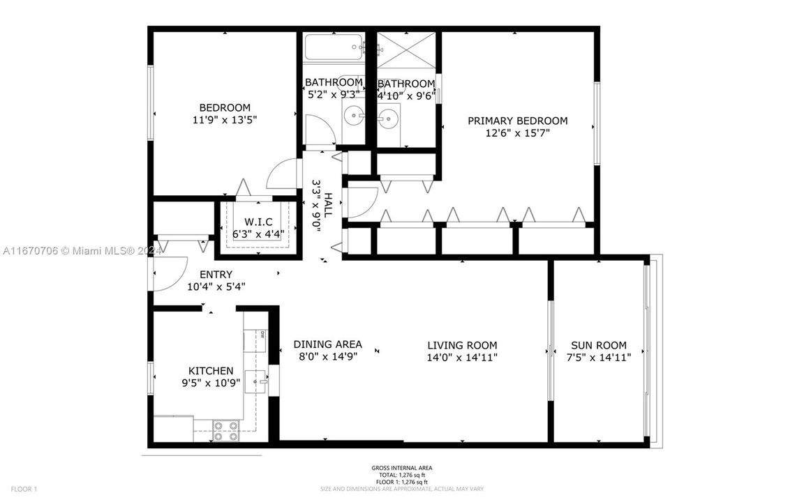 For Sale: $240,000 (2 beds, 2 baths, 1190 Square Feet)