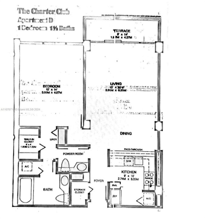 В аренду: $2,650 (1 спален, 1 ванн, 768 Квадратных фут)