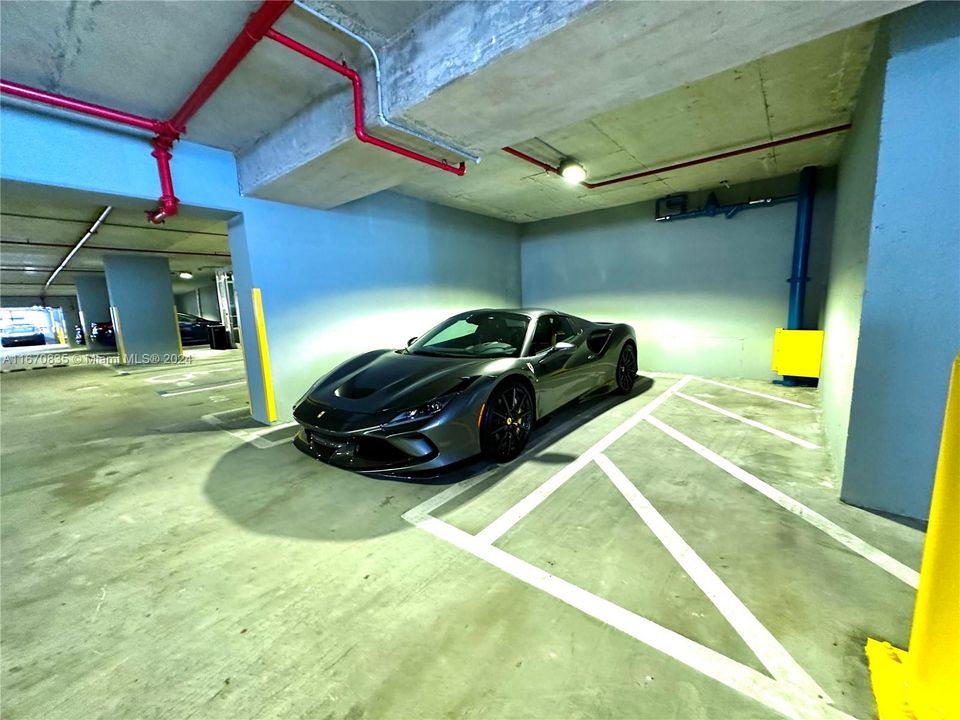 Premium parking spot