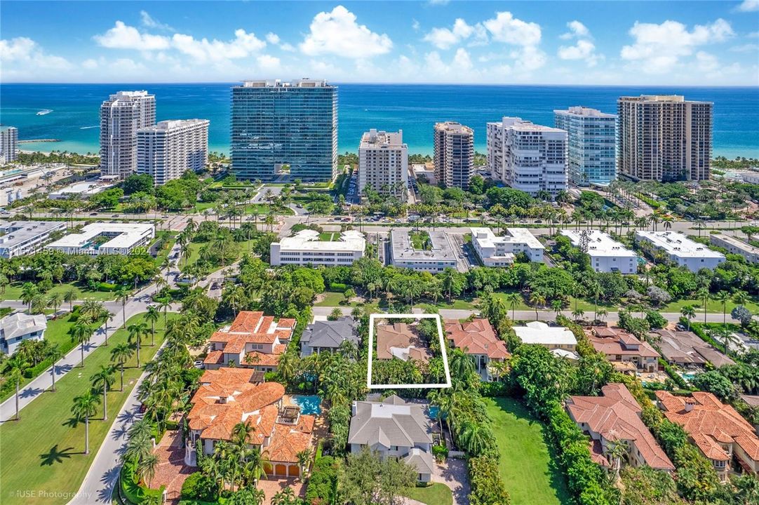 Bal Harbour Beach is minutes away from this Home