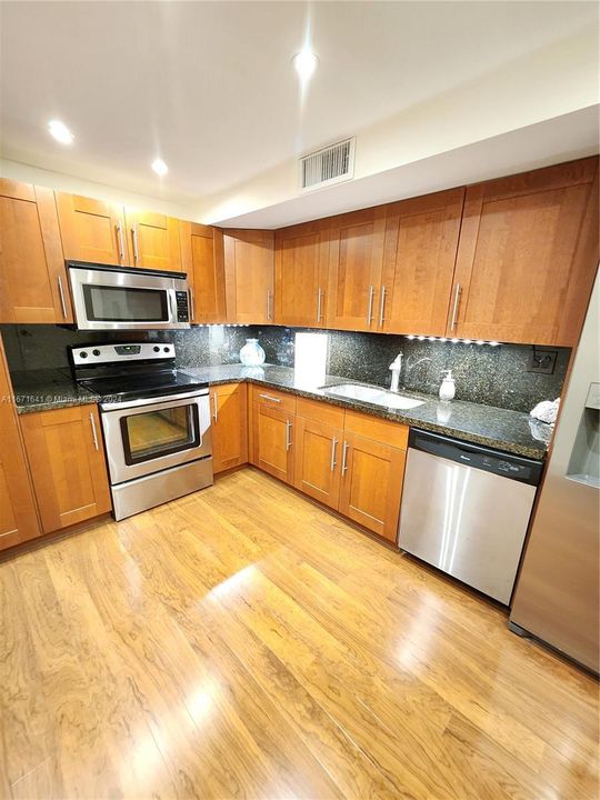 Stainless steel appliances