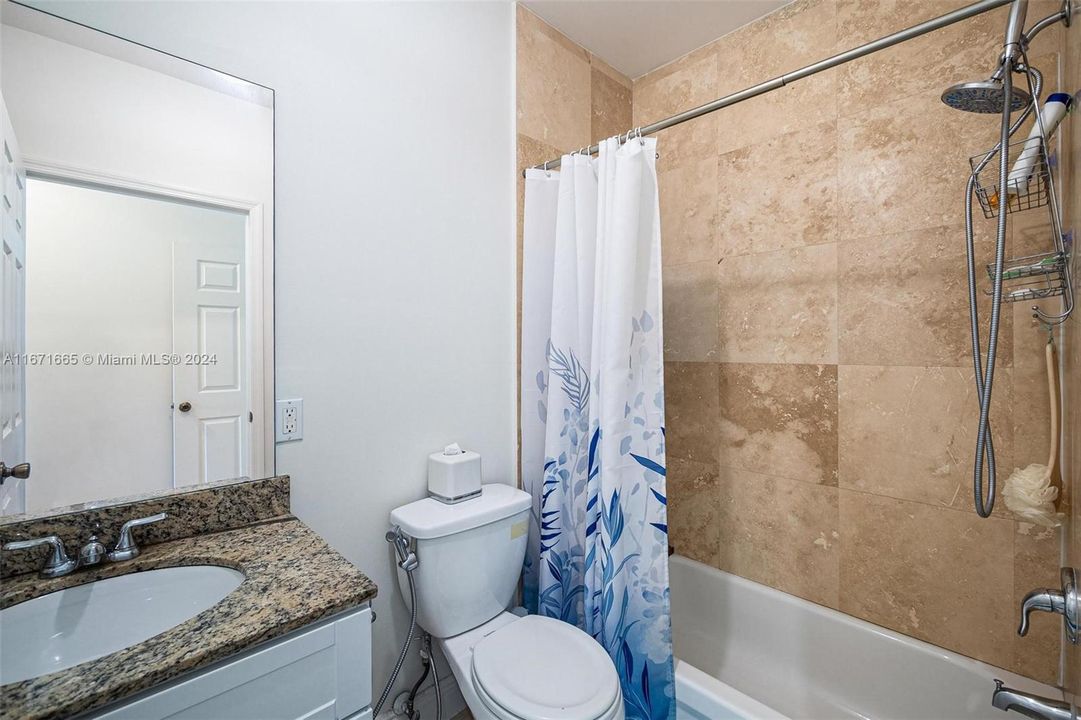 Corner Bedroom Bathroom