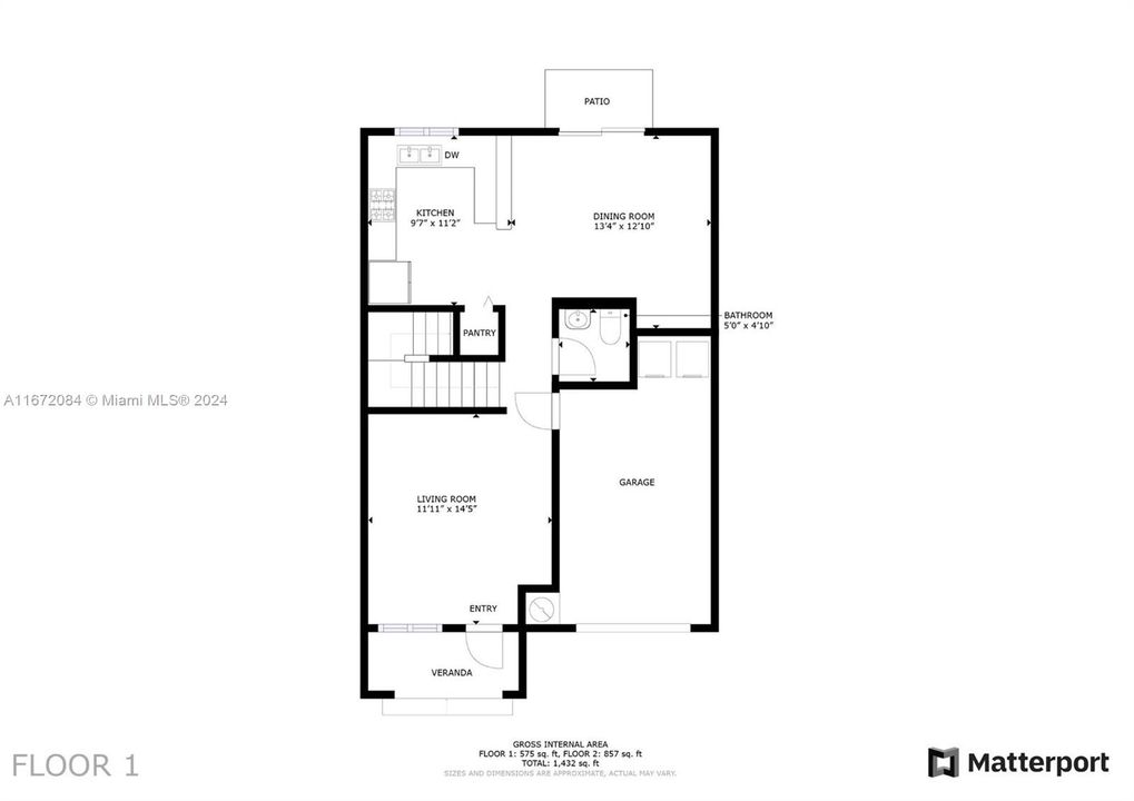 En Venta: $379,000 (3 camas, 2 baños, 1676 Pies cuadrados)