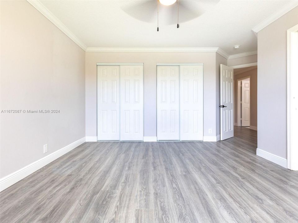 3rd bedroom, with Jack and Jill bathroom