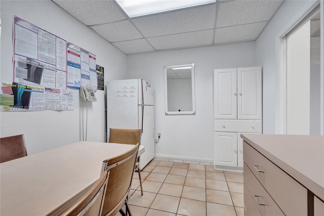 Break room - kitchen area