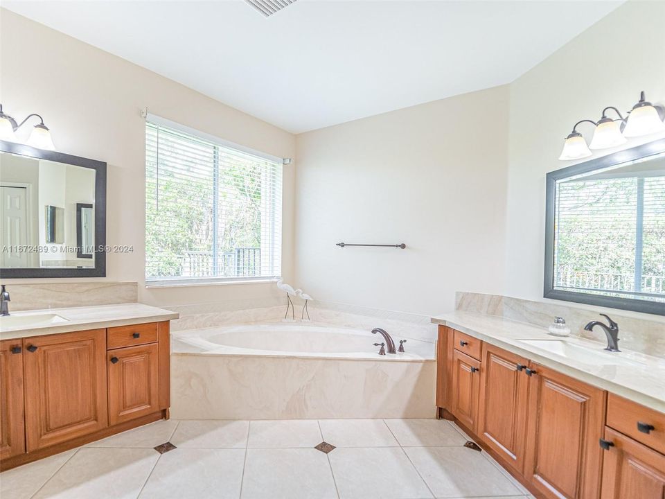 Master bathroom