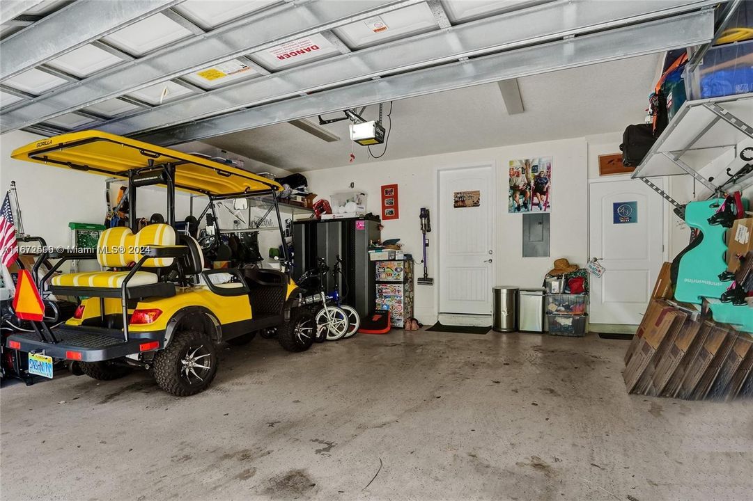 RARE spacious two car garage