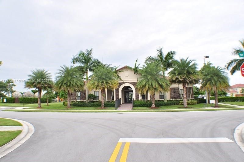 Club house entrance