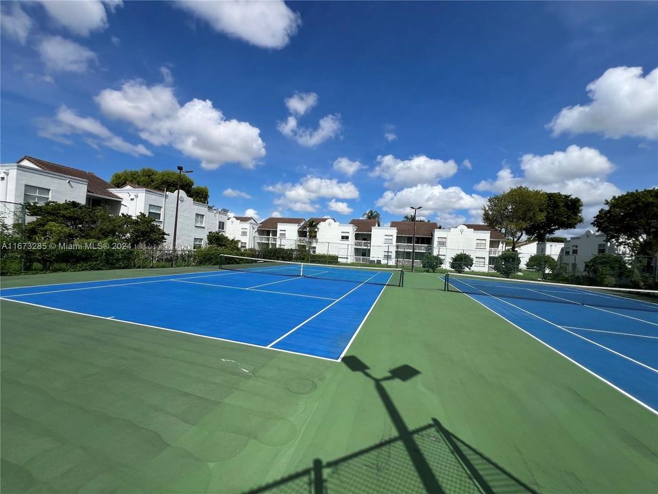 Tennis courts