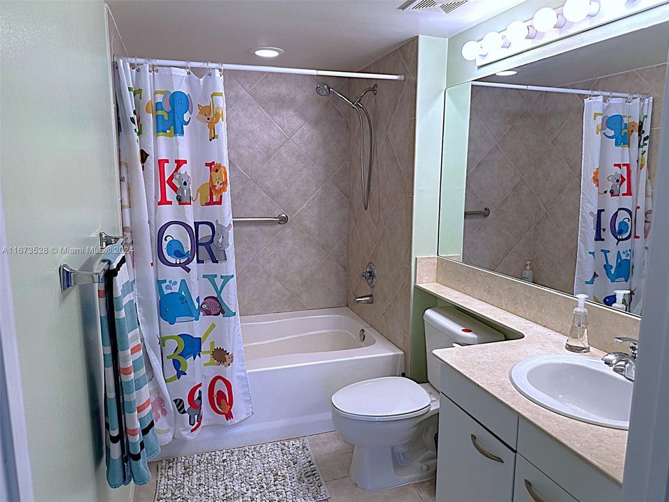 Primary Bathroom with bathtub