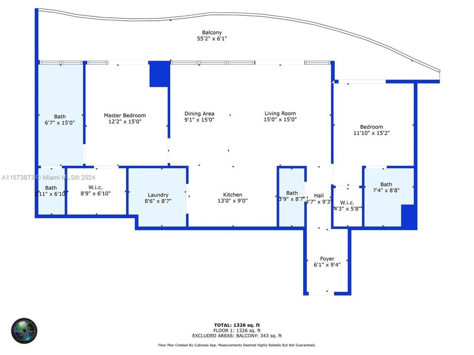 For Sale: $1,599,999 (2 beds, 2 baths, 1236 Square Feet)