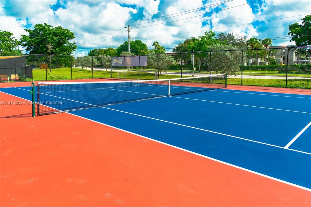 Pickle Ball Court included in membership