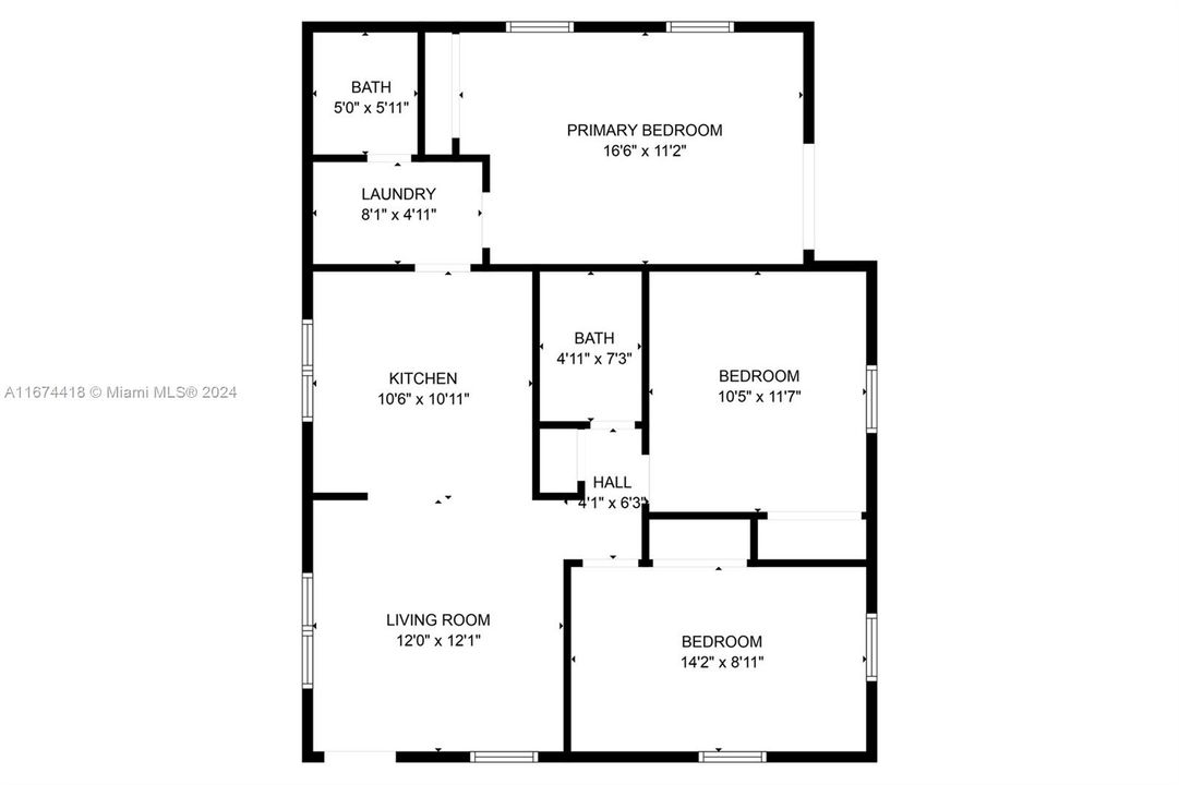 В аренду: $3,500 (3 спален, 2 ванн, 1053 Квадратных фут)