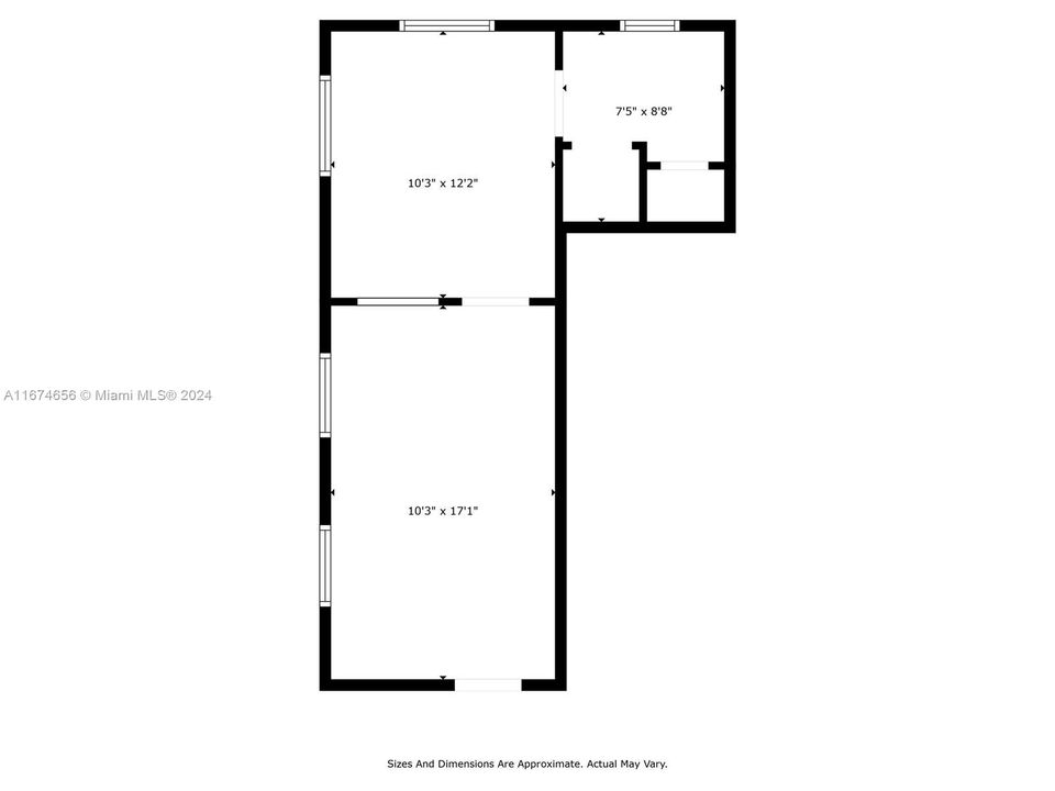 En Renta: $1,699 (1 camas, 1 baños, 1201 Pies cuadrados)