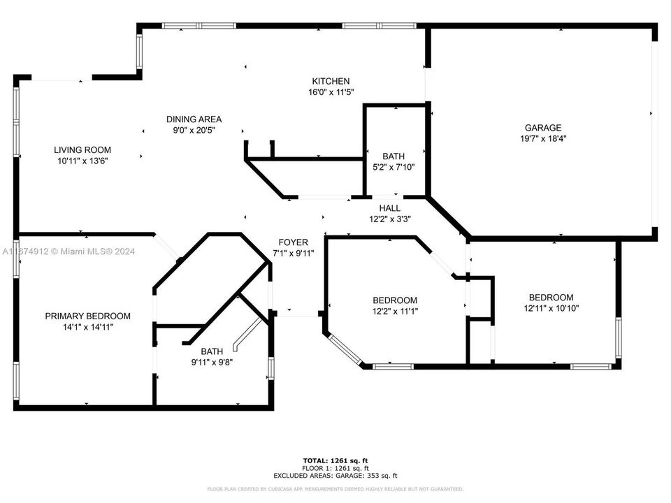 En Venta: $595,000 (3 camas, 2 baños, 1318 Pies cuadrados)