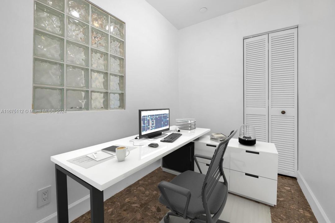 Office/Den - virtually staged