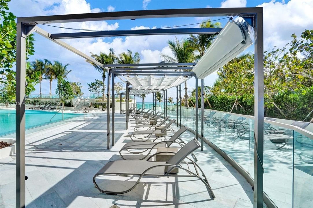 VIEW FROM OCEAN FRONT CABANA