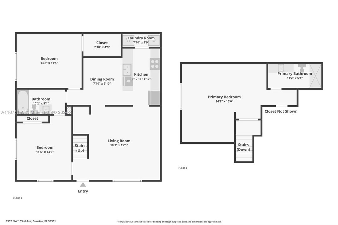 На продажу: $385,000 (3 спален, 2 ванн, 1512 Квадратных фут)