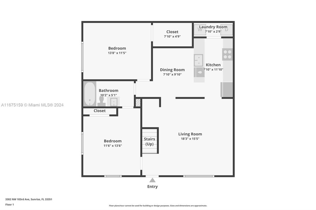 For Sale: $385,000 (3 beds, 2 baths, 1512 Square Feet)