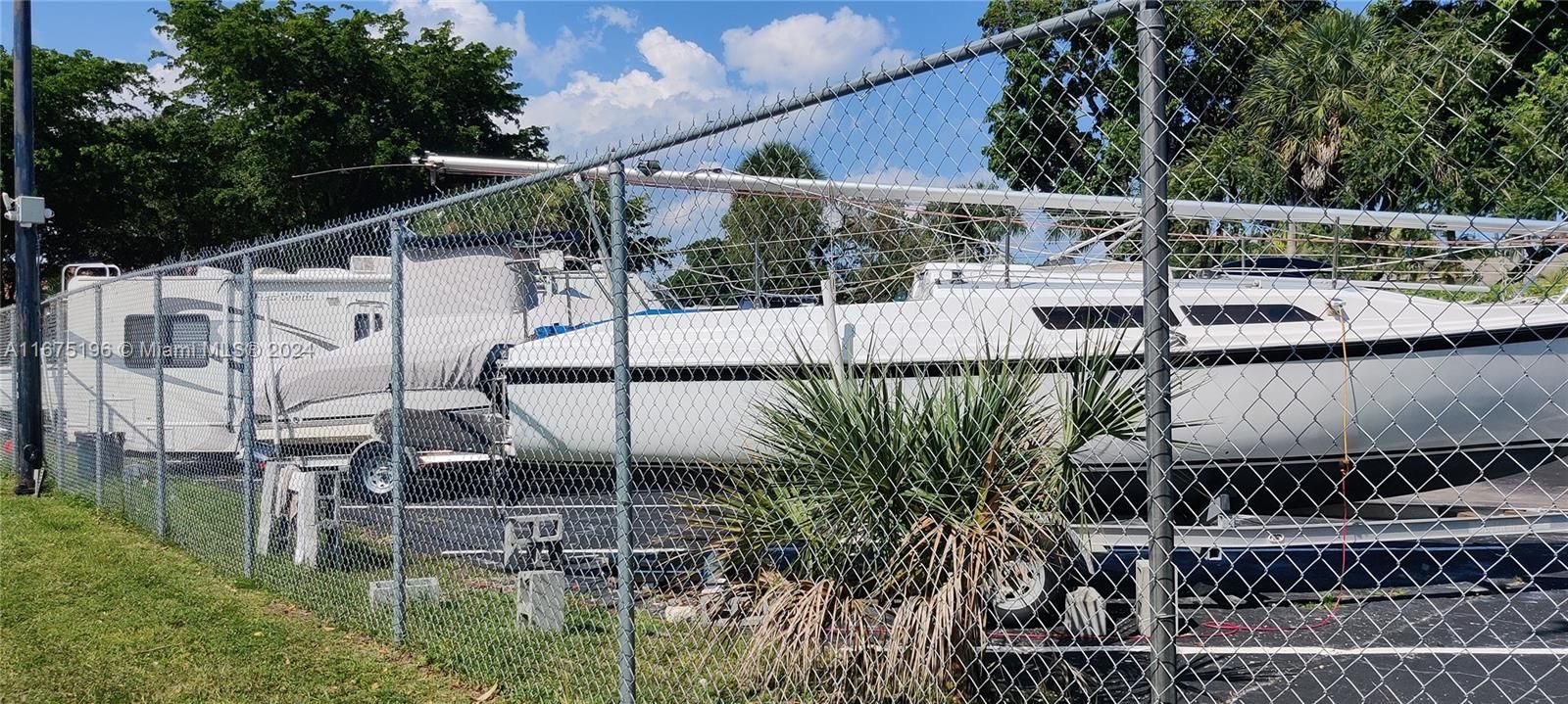 clubhouse area for storage of  boats and campers