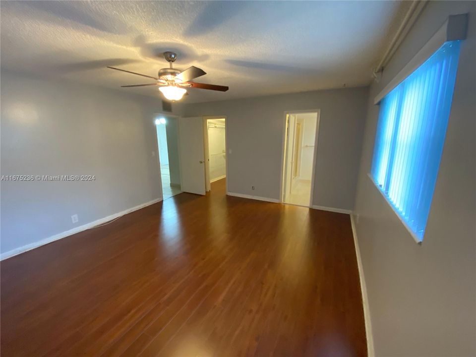 Master Bedroom with bathroom and walking  closet