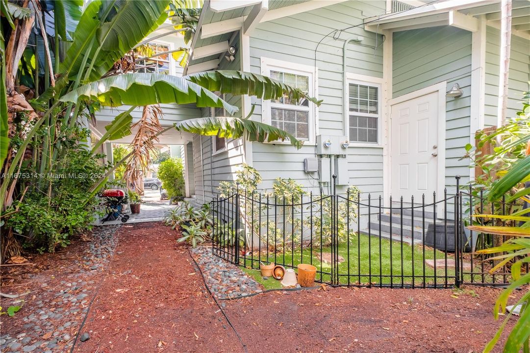 laundry room backdoor