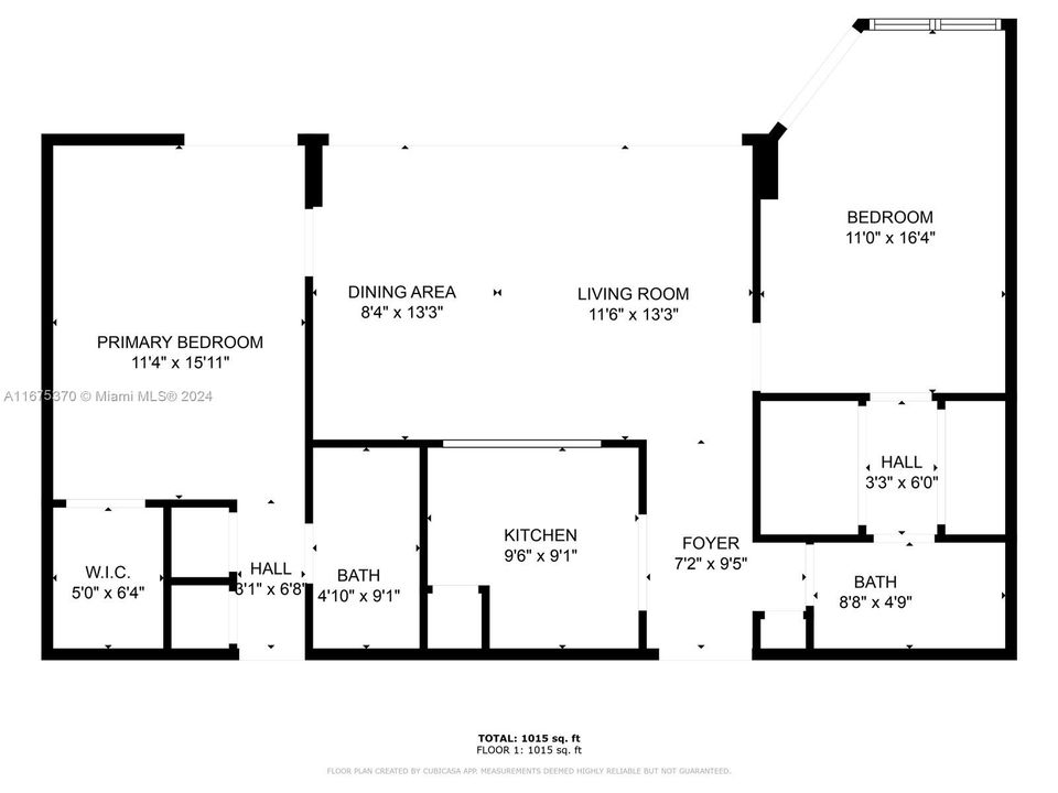 For Sale: $431,000 (2 beds, 2 baths, 1030 Square Feet)