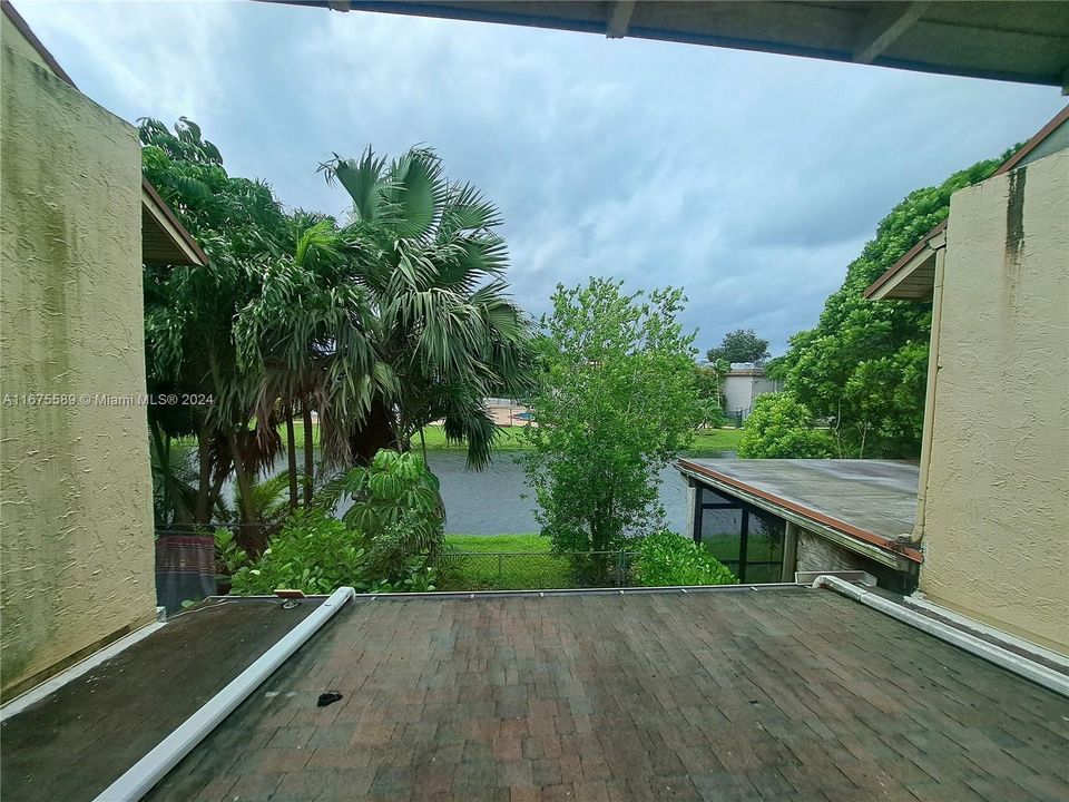 Canal View from upstairs bedroom