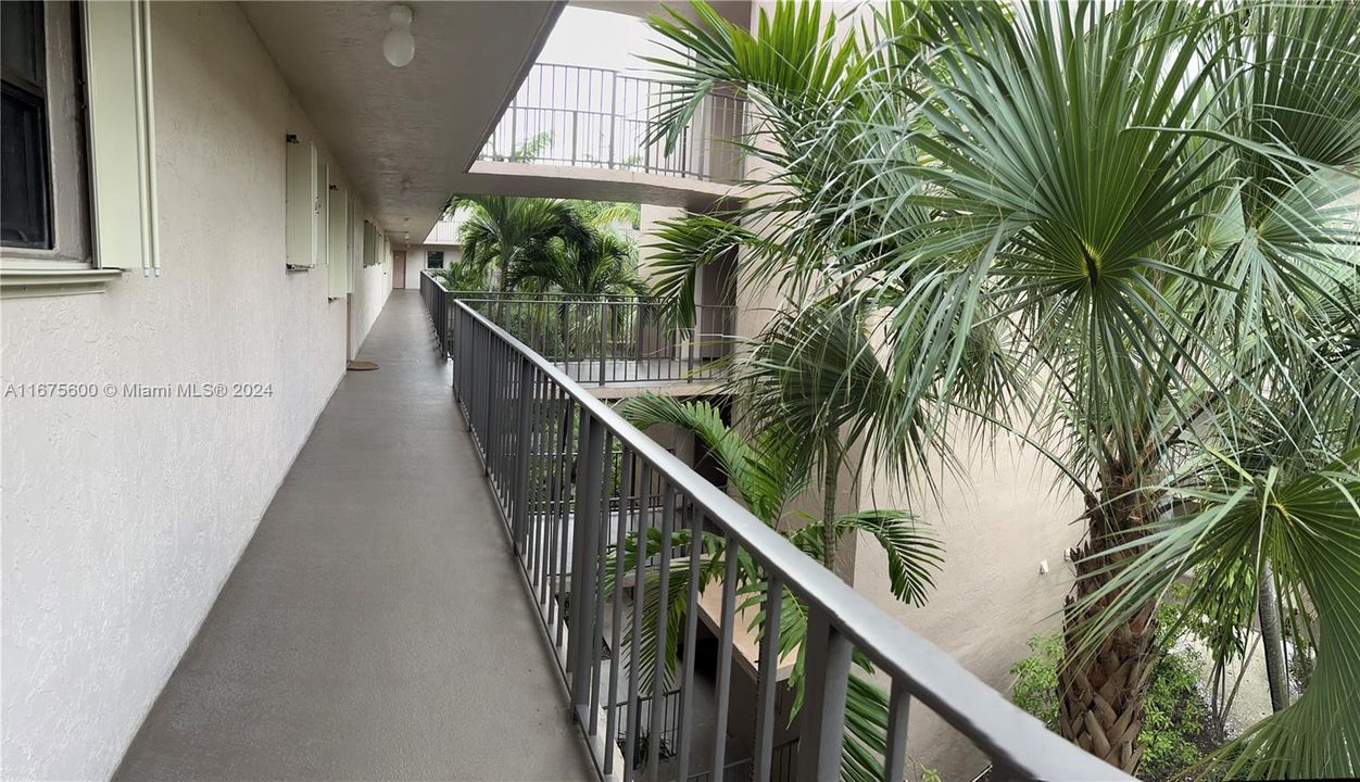 Hallway 3rd floor  overlooking the atreium