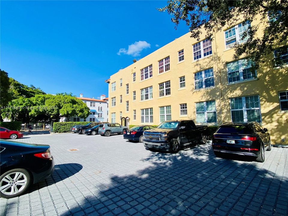 Secured Gated Paved Parking Lot