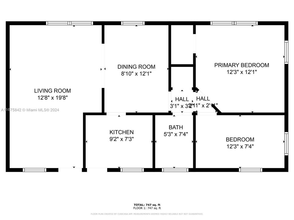 Floor Plan of Unitys