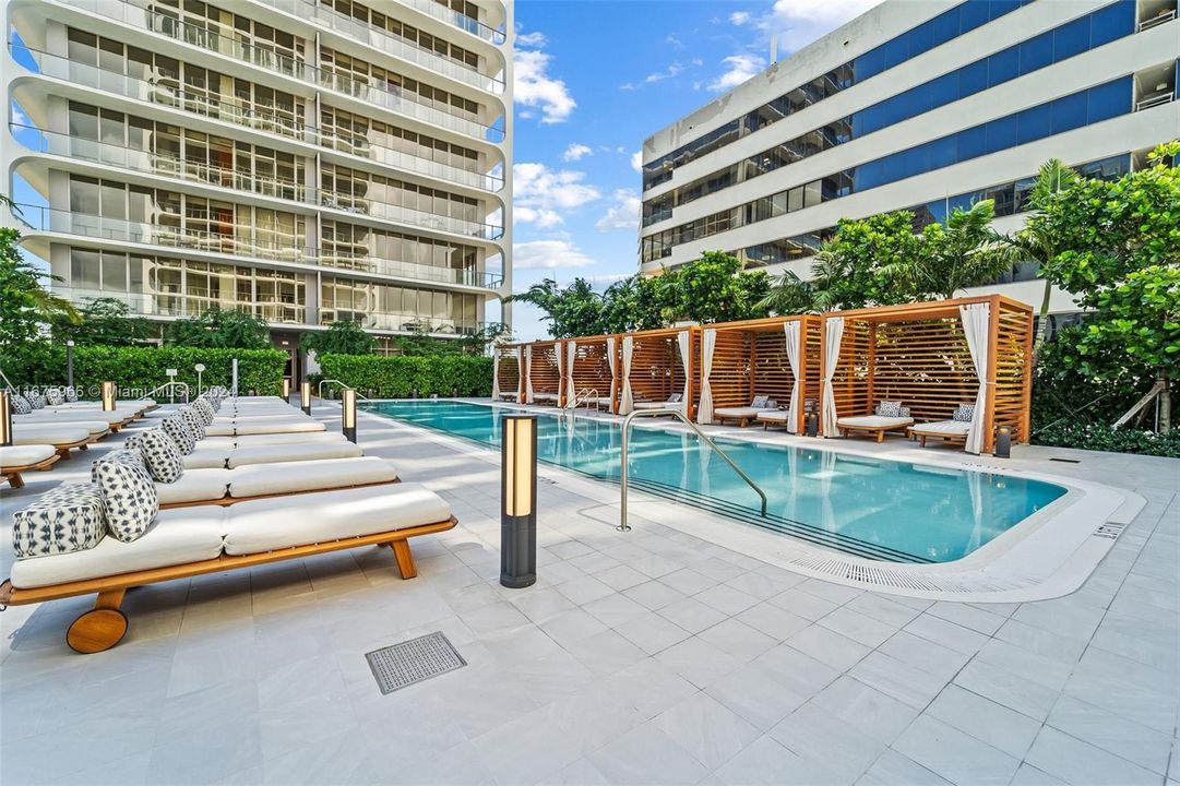 Lap Pool for both buildings