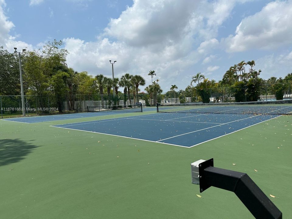 Tennis courts