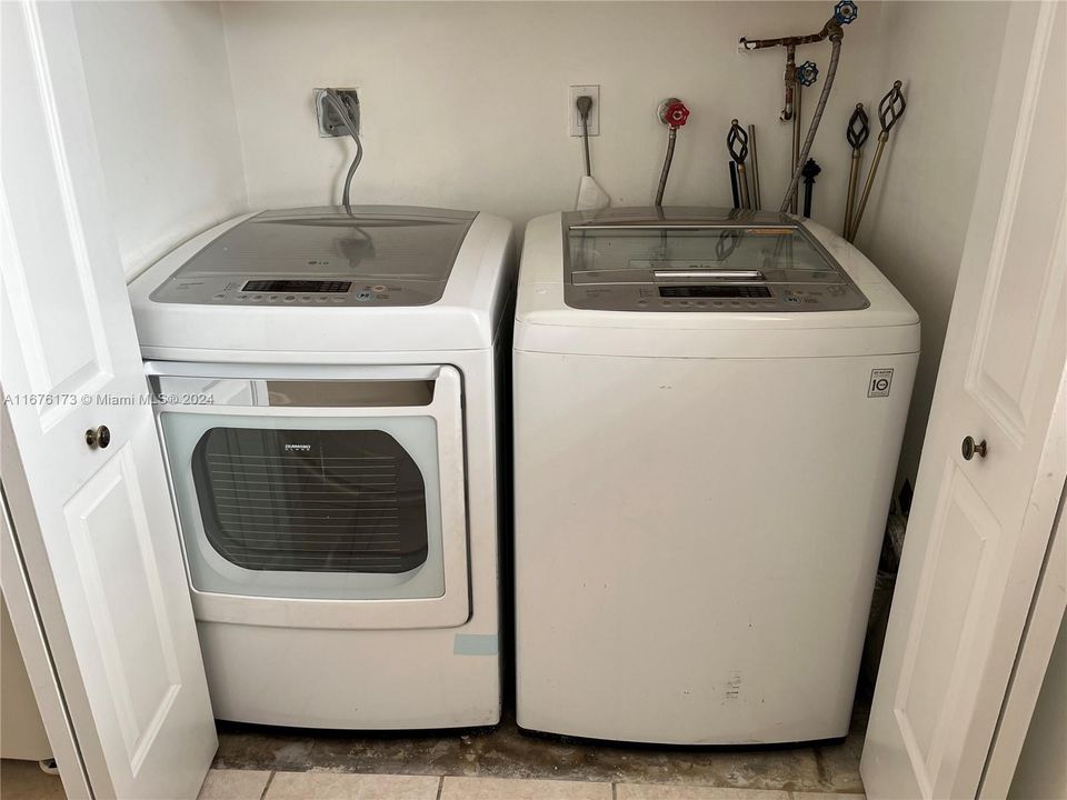 Laundry in Kitchen