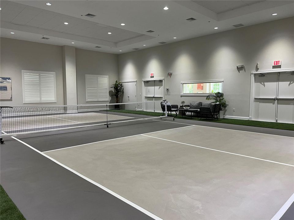 indoor pickleball