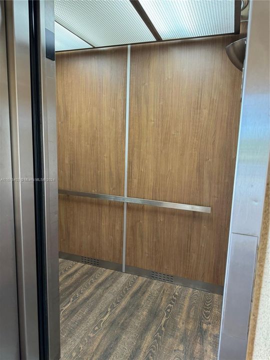 INSIDE ELEVATOR