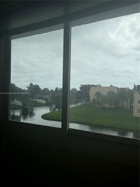 HURRICANE WINDOWS ON BALCONY