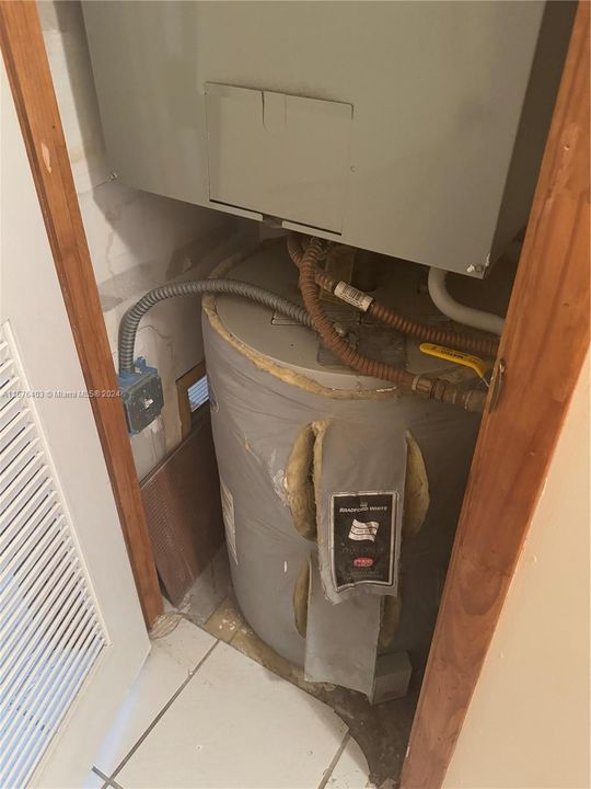 HOT WATER HEATER AND A/C