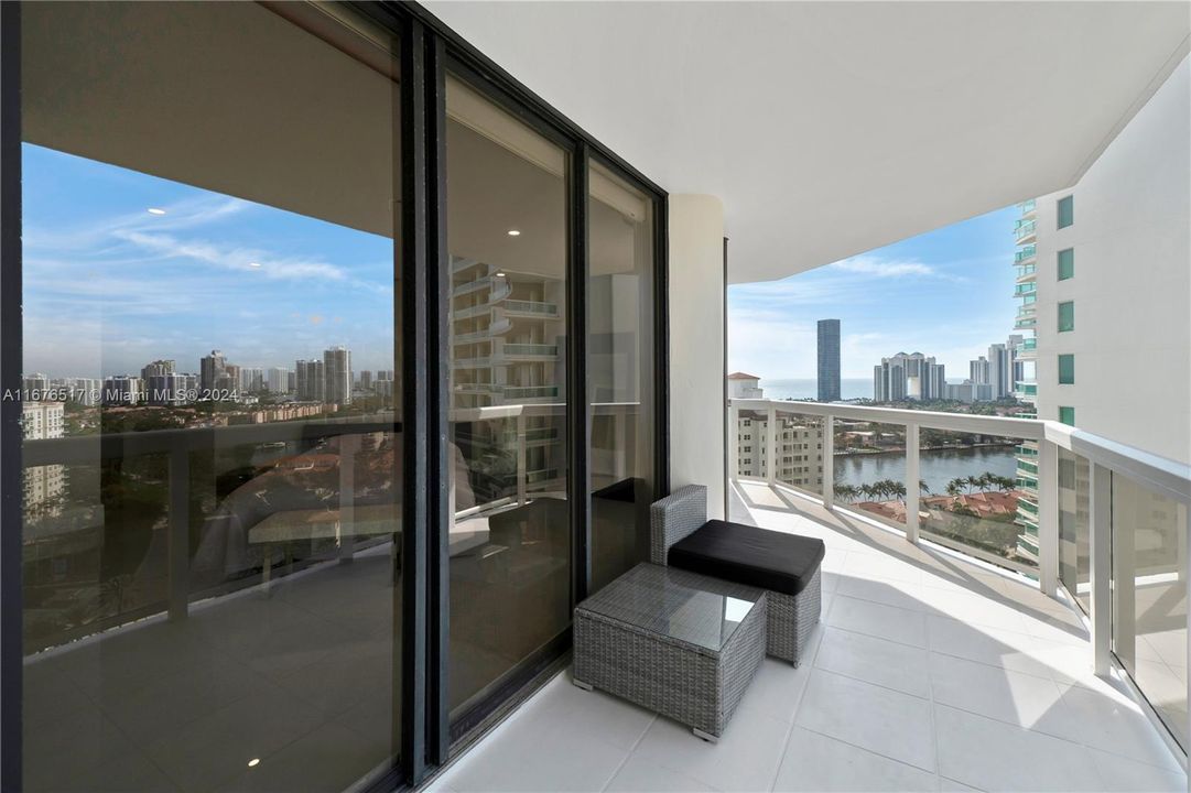 bedroom balcony