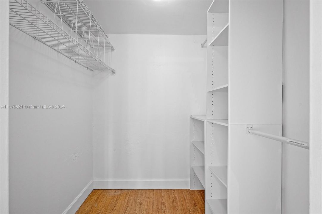 2nd bedroom walk-in closet.