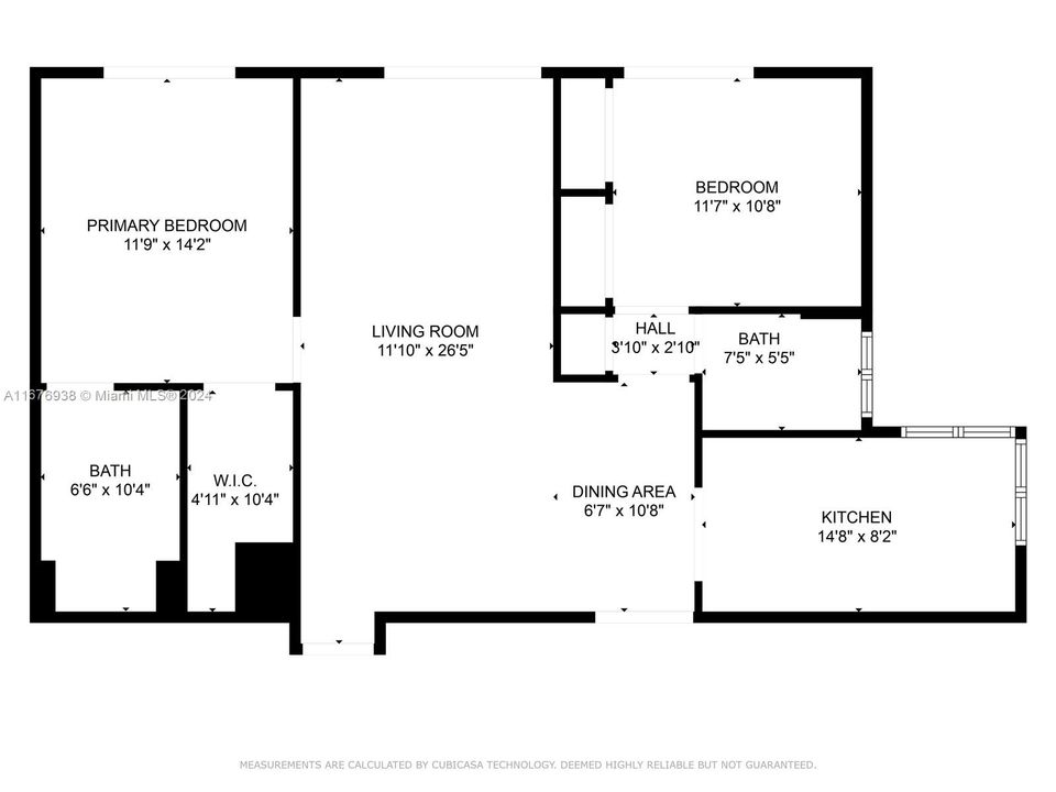 В аренду: $4,565 (2 спален, 2 ванн, 1120 Квадратных фут)