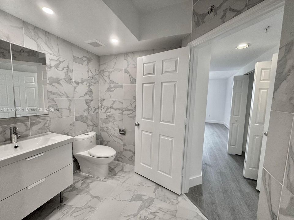 Master bathroom