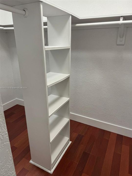 Master closet