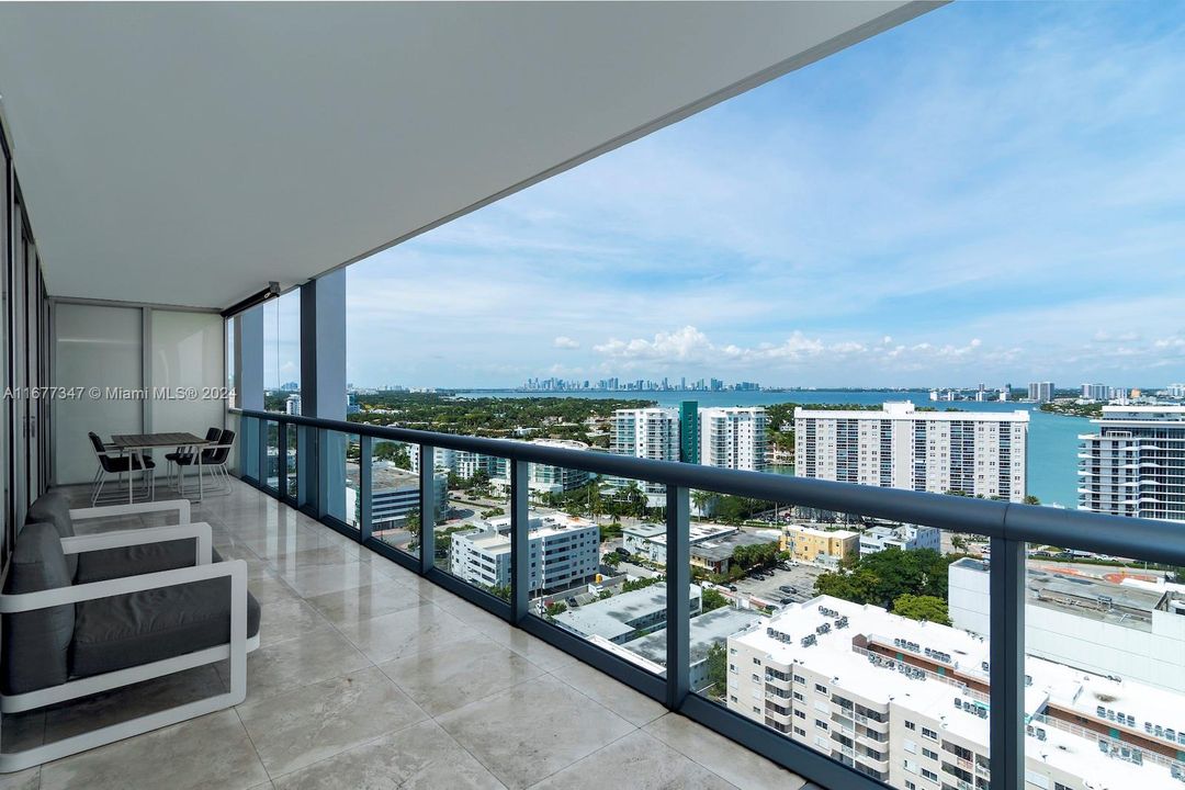 Huge Balcony to enjoy the views.