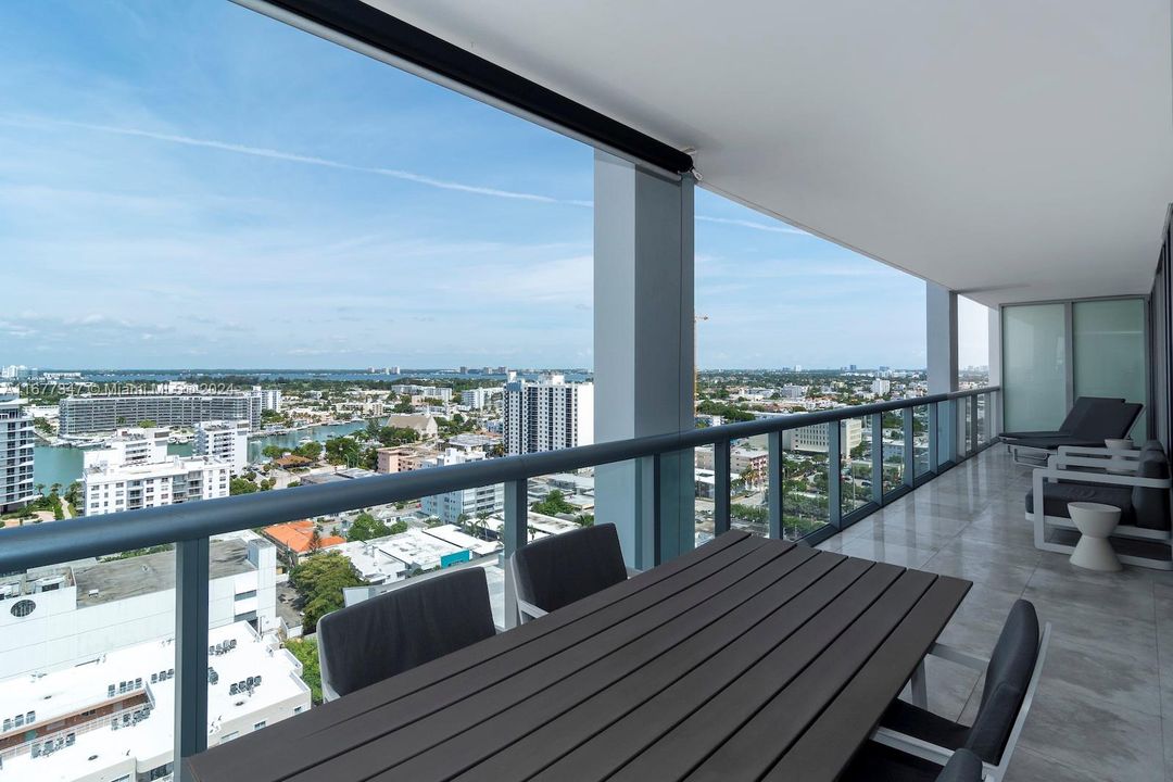 Huge Balcony to enjoy the views.