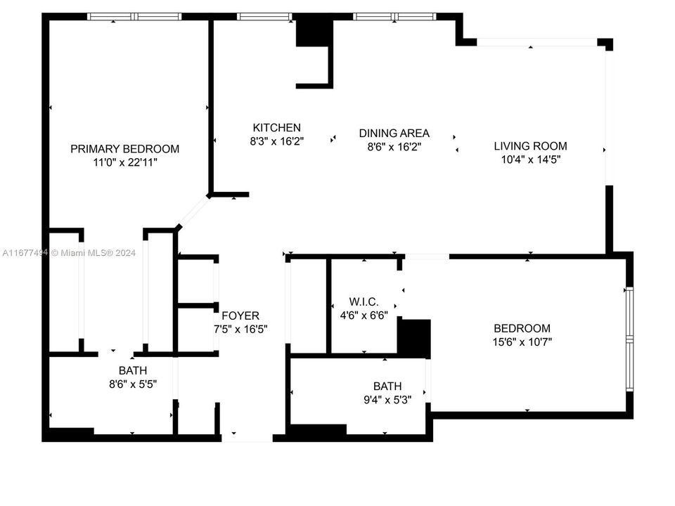 En Venta: $975,000 (2 camas, 2 baños, 1200 Pies cuadrados)