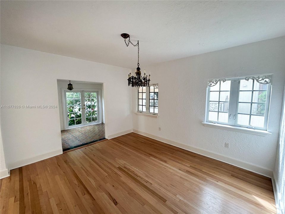 Dining Room from Vestibule/Hallway