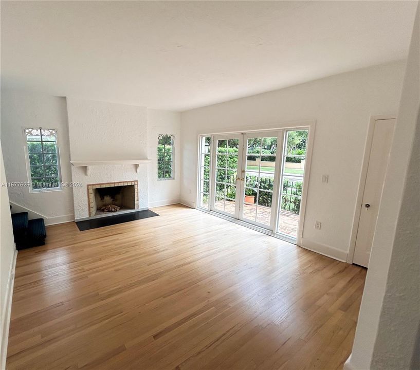 Family Room from Dining Area