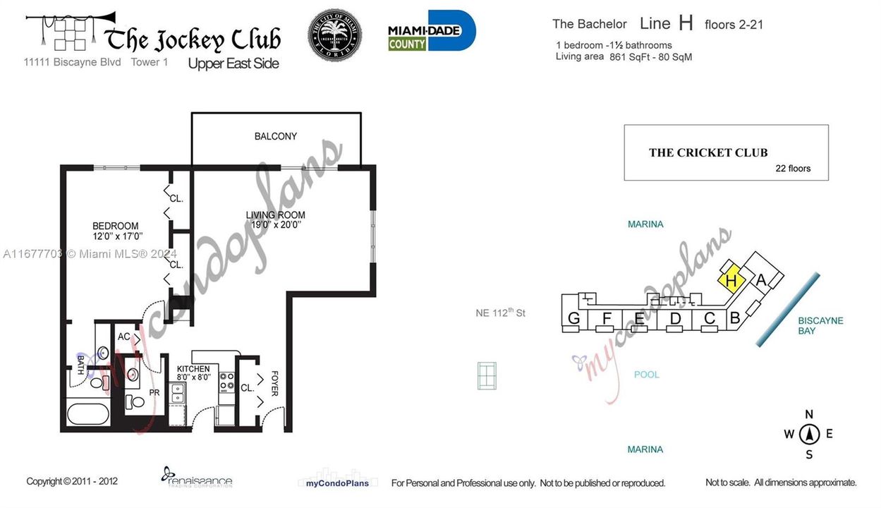 For Sale: $179,900 (1 beds, 1 baths, 861 Square Feet)